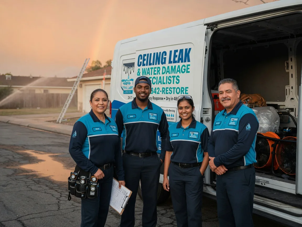 Ceiling Leak Cleanup company in Amorita, OK