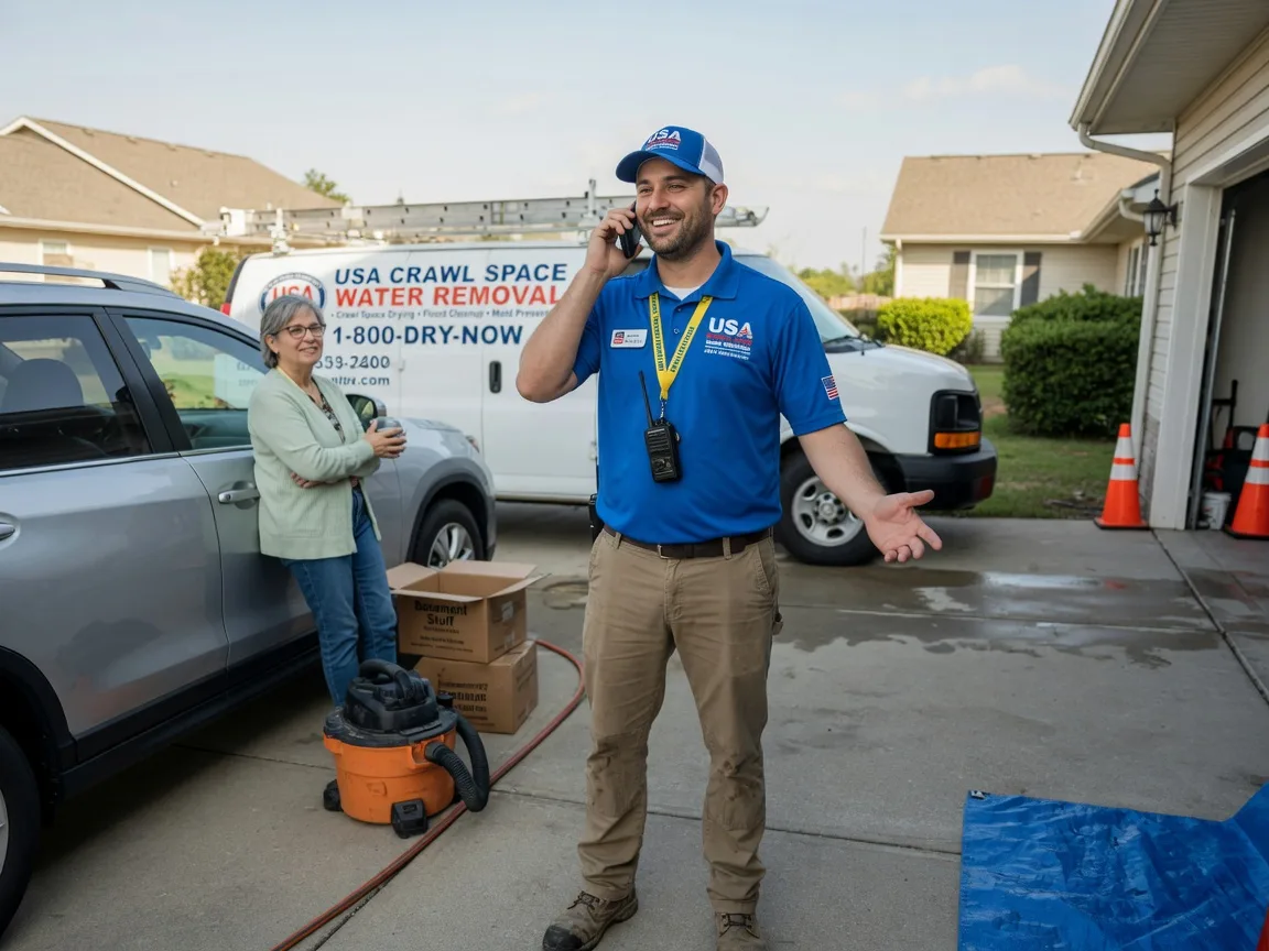 Crawl Space Water Removal Amorita, OK FAQs